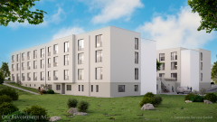 Pflegeappartements-Gotha-Gartenansicht