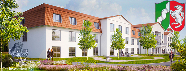 Pflegeimmobilie Porta Westfalica Nordrhein Westfalen KfW 40 Lebens Gesundheitszentrum kaufen Ott Investment AG WH Wirtschaftshaus