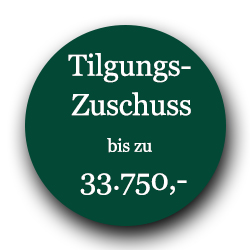 Tilgungszuschuss 33750 Euro Button