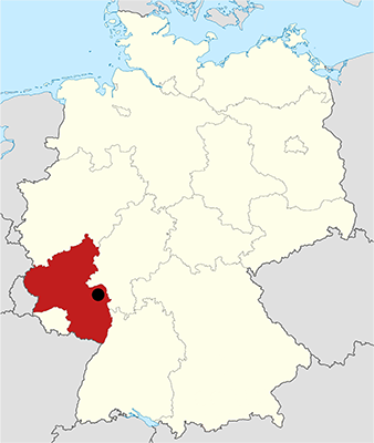 Rheinland Pfalz Mommenheim Landkarte