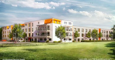 Richtfest Baustelle Pflegeeinrichtung Kalbach